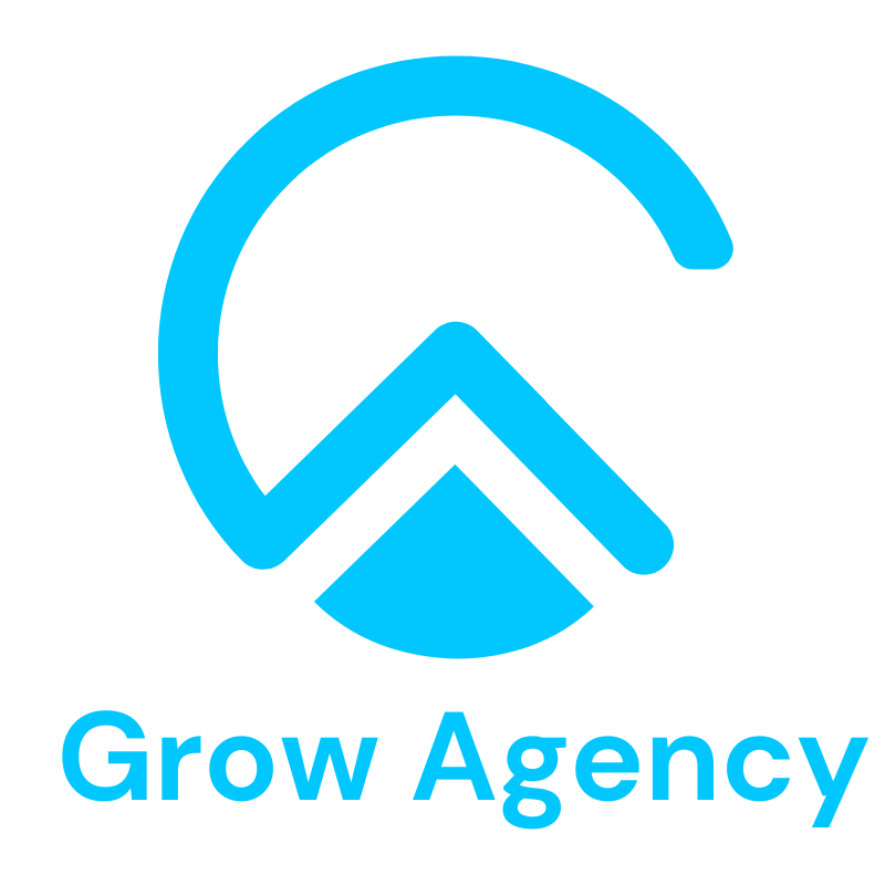 logo grow agency transparente